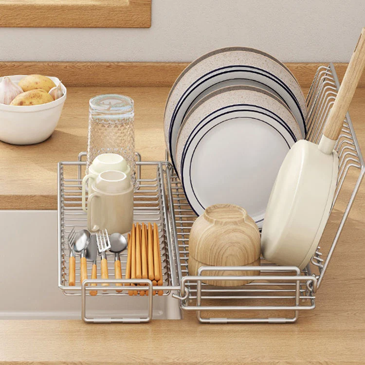 Mengapa Memilih Hidangan Keluli Tahan Karat dan Rak Penyaliran Sudu untuk Dapur Moden?