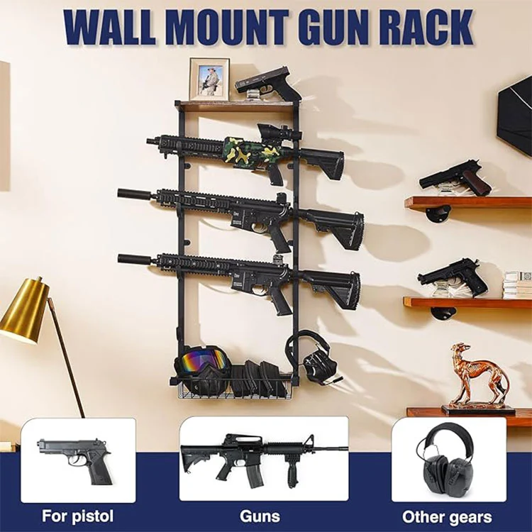Bagaimanakah Rak Pistol Dipasang di Dinding Dapat Meningkatkan Penyimpanan dan Keselamatan Senjata Api Anda?