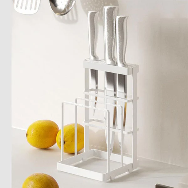 Metal Anti Tip Countertop Knife Block Metal Anti Tip Countertop Knife Block